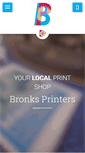 Mobile Screenshot of bronksprinters.com
